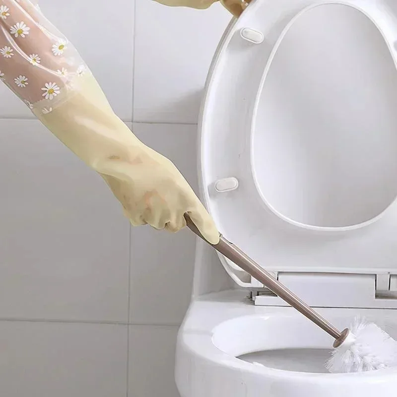 قفازات مطاطية طويلة الأكمام لل - مراجعة Dish Glove Rubber وسعره