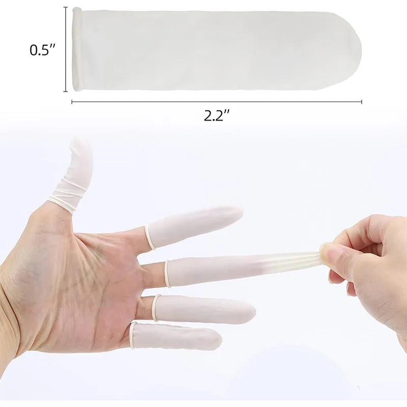 HENGPIN 70/300 قطعة قفاز حامي  - مراجعة Latex Disposable Glove وسعره