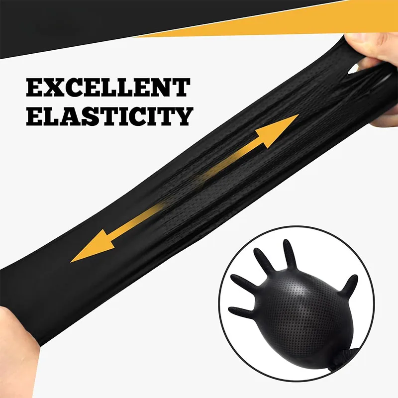 2-100 قطعة 8 مل قفازات النتريل - مراجعة Nitrile Mechanic Glove وسعره