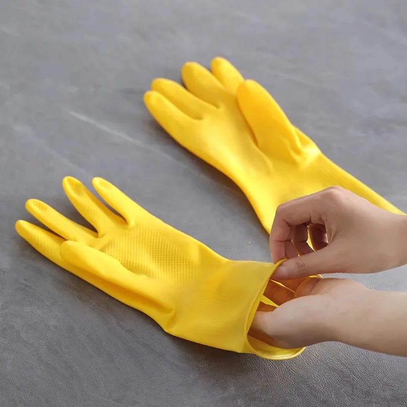 3 أزواج من القفازات المنزلية ا - مراجعة Dish Glove Rubber وسعره
