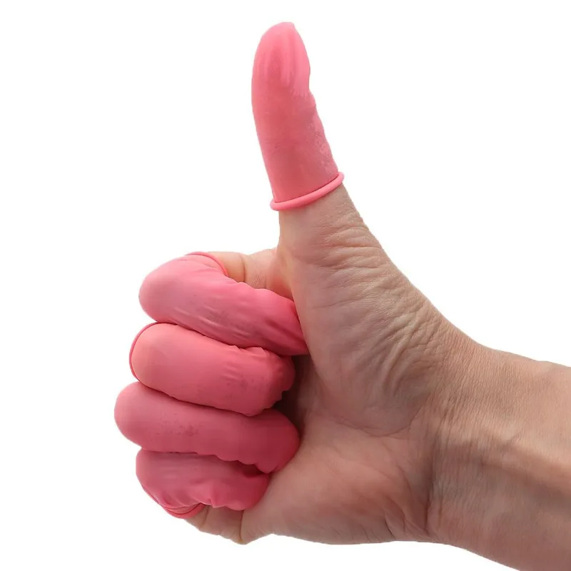 100/300 قطعة مكافحة ساكنة اللا - مراجعة Latex Disposable Glove وسعره