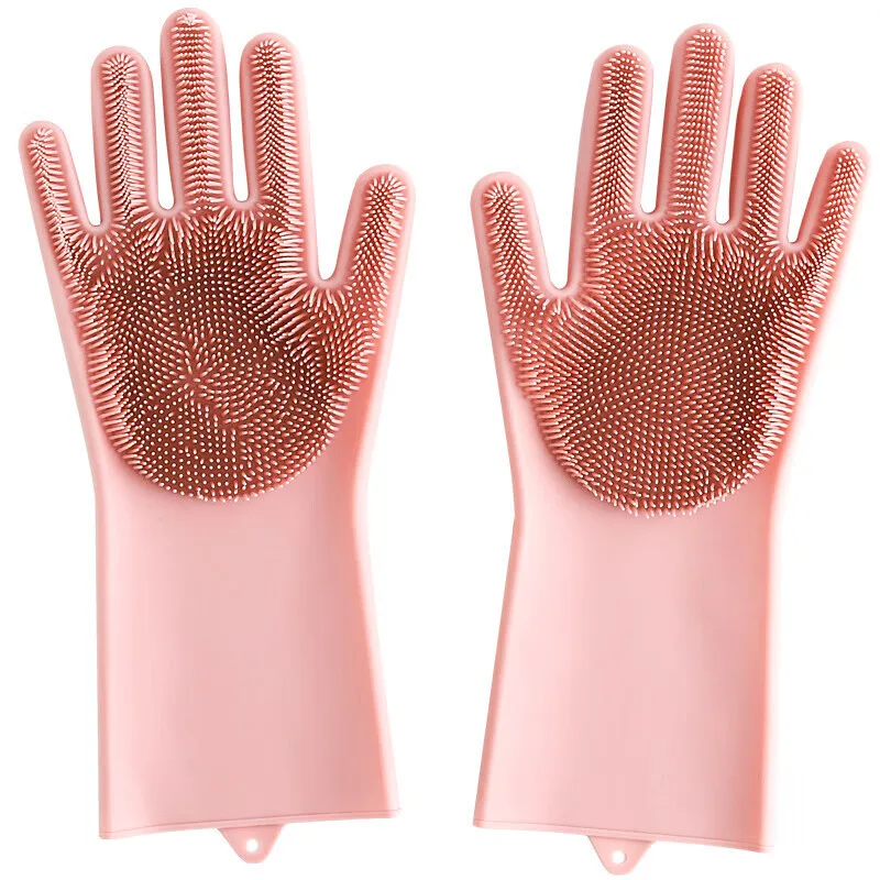 قفازات سيليكون لغسل الأطباق، ق - مراجعة Dish Glove Rubber وسعره