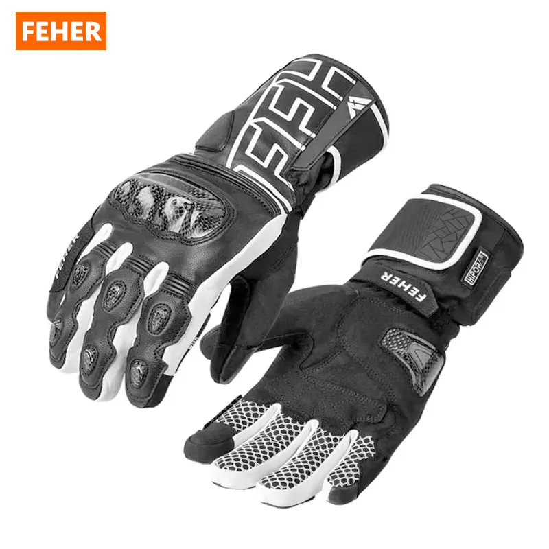 قفازات الدراجات النارية الشتوي - مراجعة Motorcycle Glove Knuckle وسعره