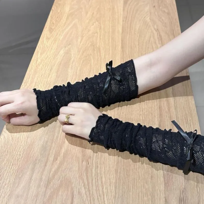 قفازات نسائية شبكية بدون أصابع - مراجعة Fingerless Glove Knit وسعره