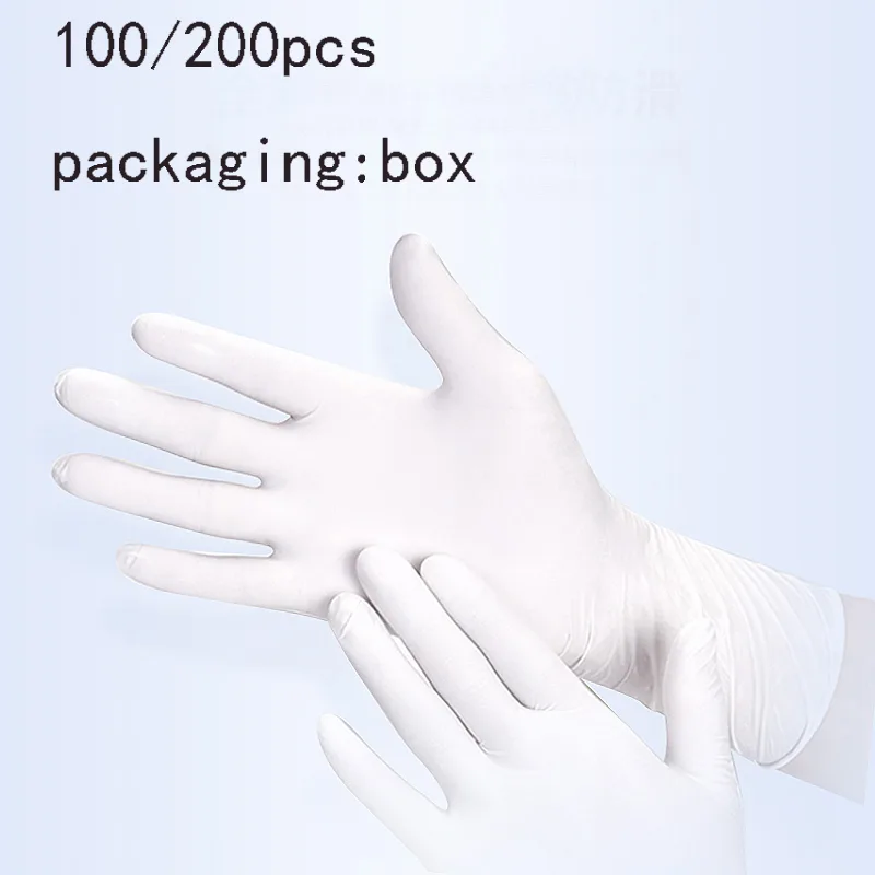 قفازات نتريل بيضاء للاستخدام م - مراجعة Dish Glove Rubber وسعره