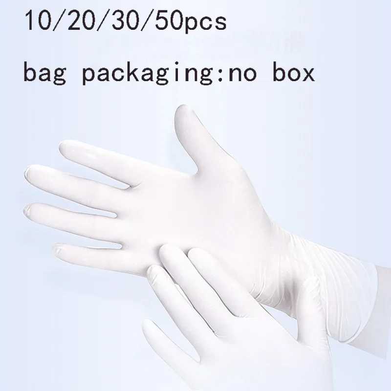 قفازات نتريل بيضاء للاستخدام م - مراجعة Dish Glove Rubber وسعره