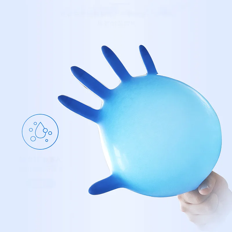 قفازات نتريل بيضاء للاستخدام م - مراجعة Dish Glove Rubber وسعره