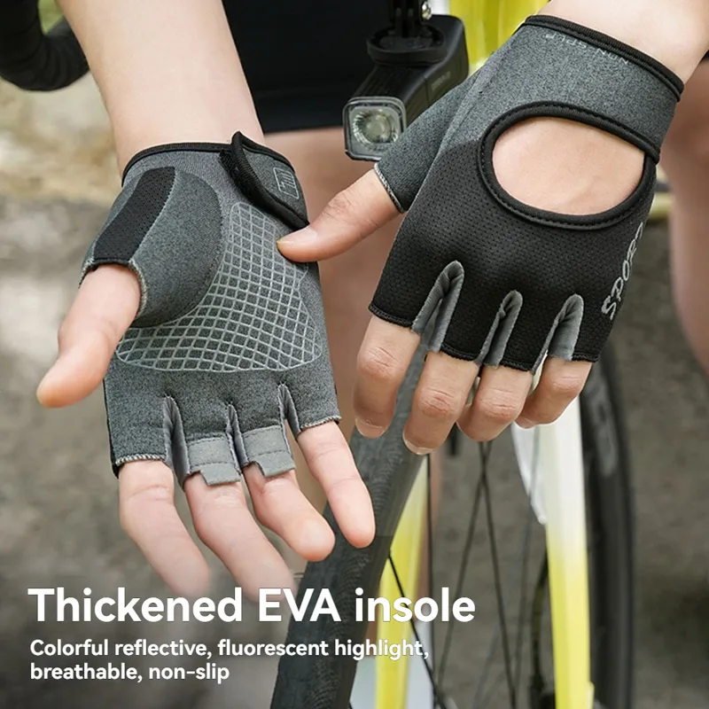 قفازات رياضية نصف اصبع لركوب ا - مراجعة Workout Glove Gym وسعره