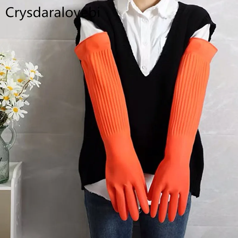 45/55 سنتيمتر مقاوم للماء قفاز - مراجعة Rubber Glove Cleaning وسعره