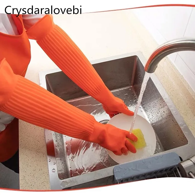 45/55 سنتيمتر مقاوم للماء قفاز - مراجعة Rubber Glove Cleaning وسعره