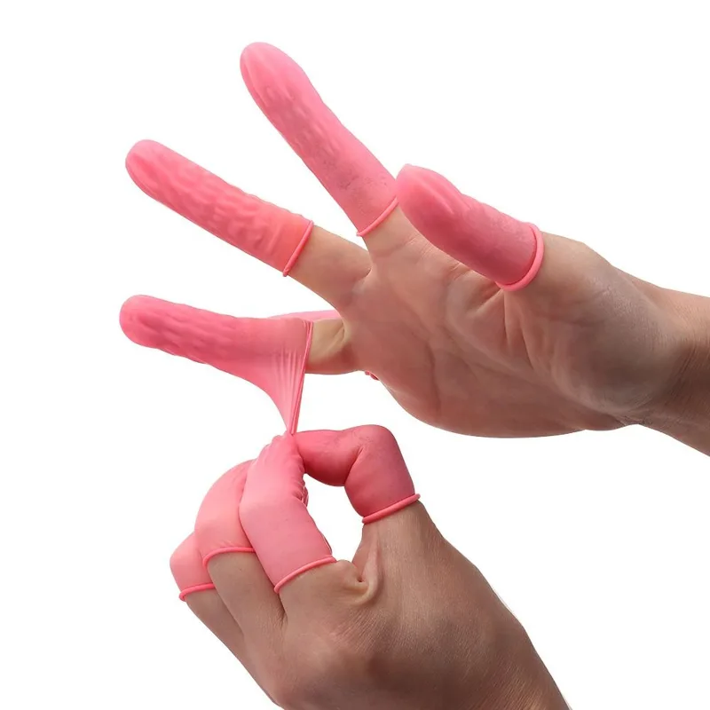 غطاء أصابع يمكن التخلص منه قفا - مراجعة Latex Disposable Glove وسعره