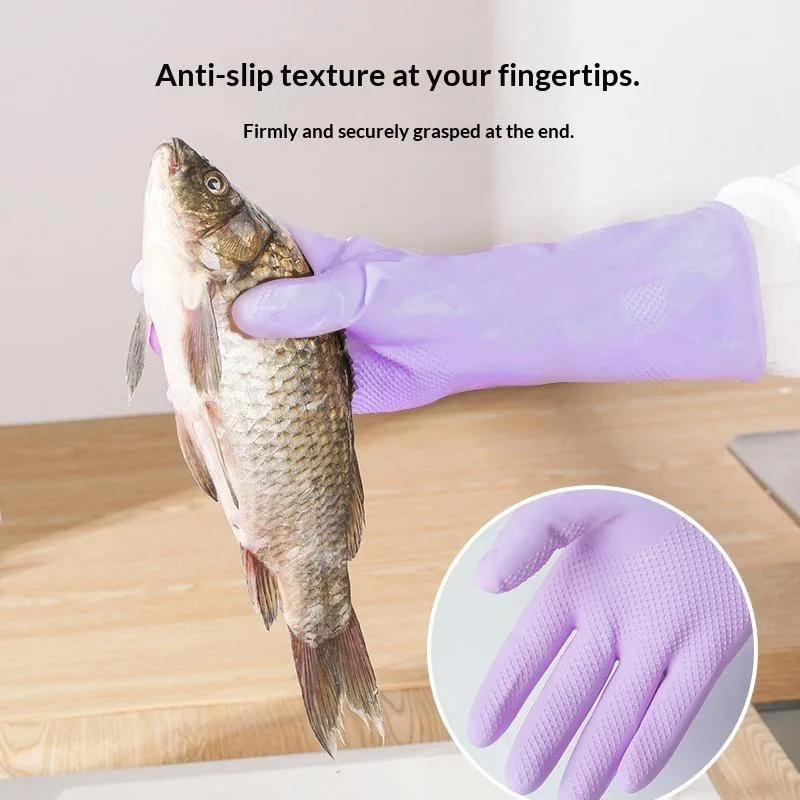 زوج واحد من قفازات غسيل الأطبا - مراجعة Dish Glove Rubber وسعره