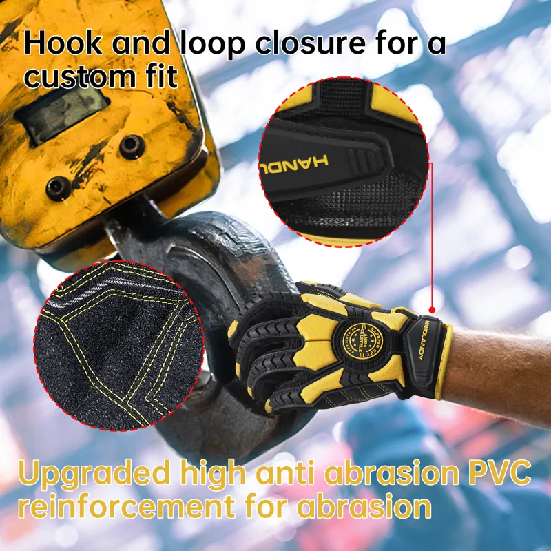 قفازات عمل صناعية شديدة التحمل - مراجعة Work Glove Impact وسعره
