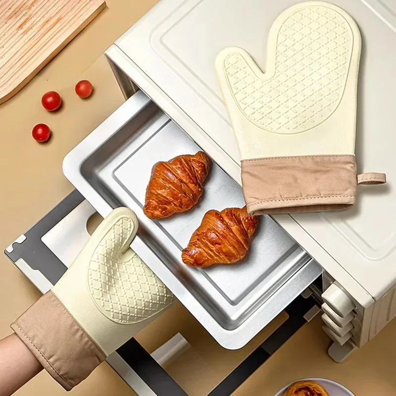 قفازات سيليكون مقاومة للحرارة  - مراجعة Oven Mitt Silicone وسعره