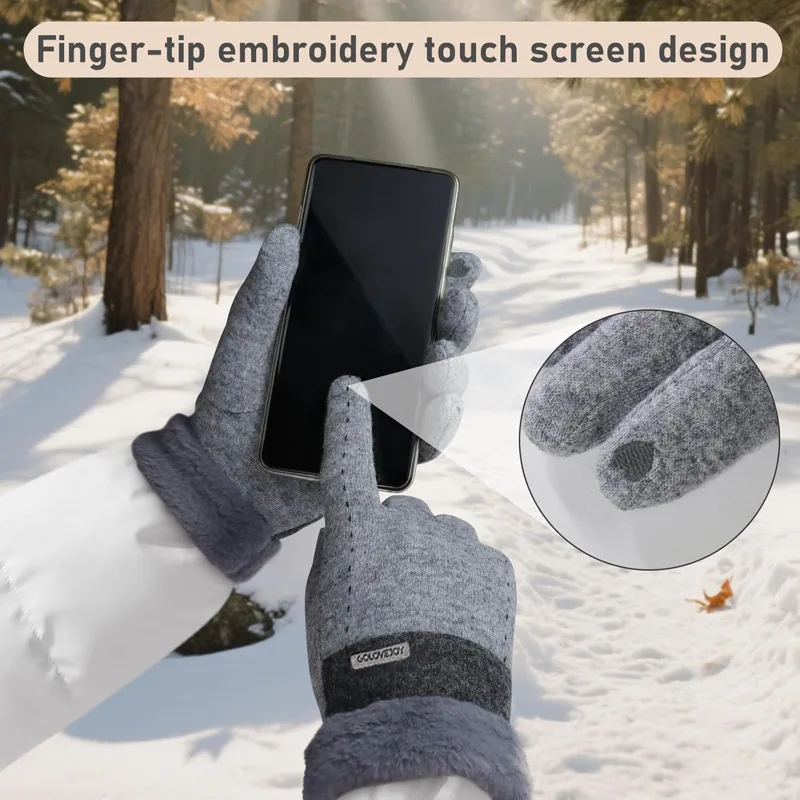 قفازات TRALOW النسائية الشتوية - مراجعة Wool Glove Lined وسعره