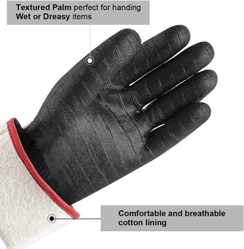 قفازات مقاومة للحرارة الشديدة  - مراجعة Heat Resistant Glove وسعره