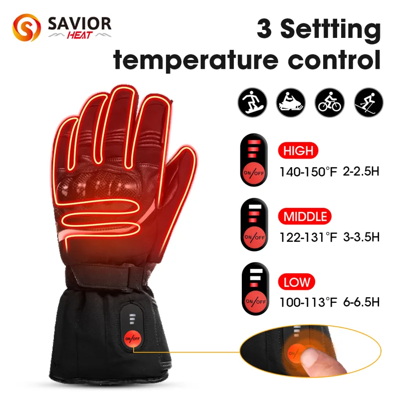 قفازات للدراجات النارية تعمل ب - مراجعة Heat Resistant Glove وسعره