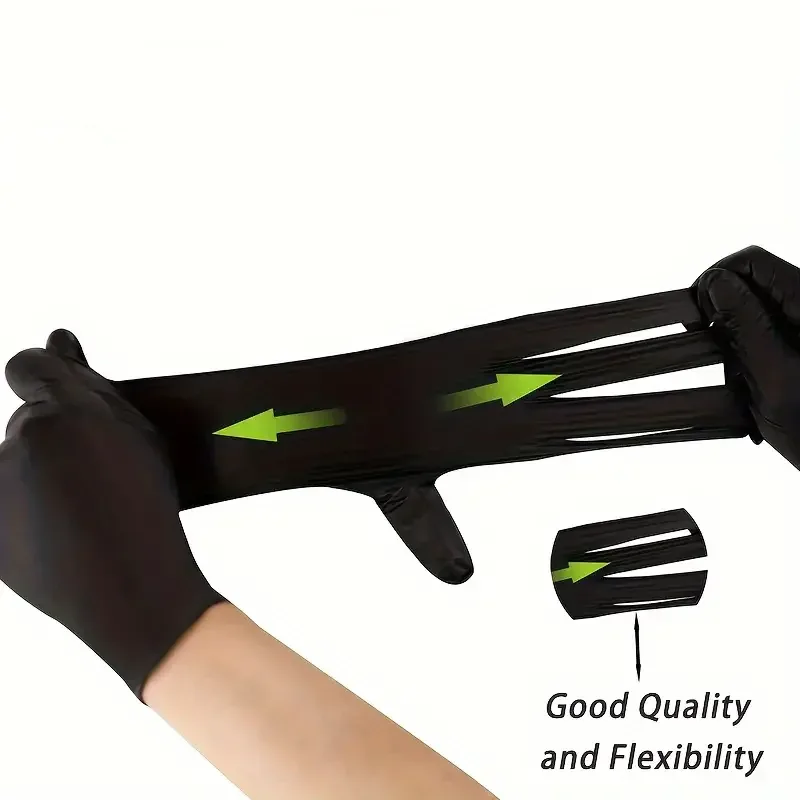 20/50/100 قطعة قفازات النتريل  - مراجعة Nitrile Mechanic Glove وسعره