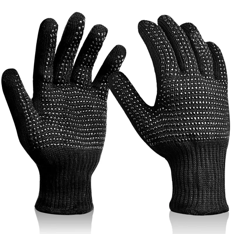 قفازات مقاومة للحرارة مع نتوءا - مراجعة Heat Resistant Glove وسعره