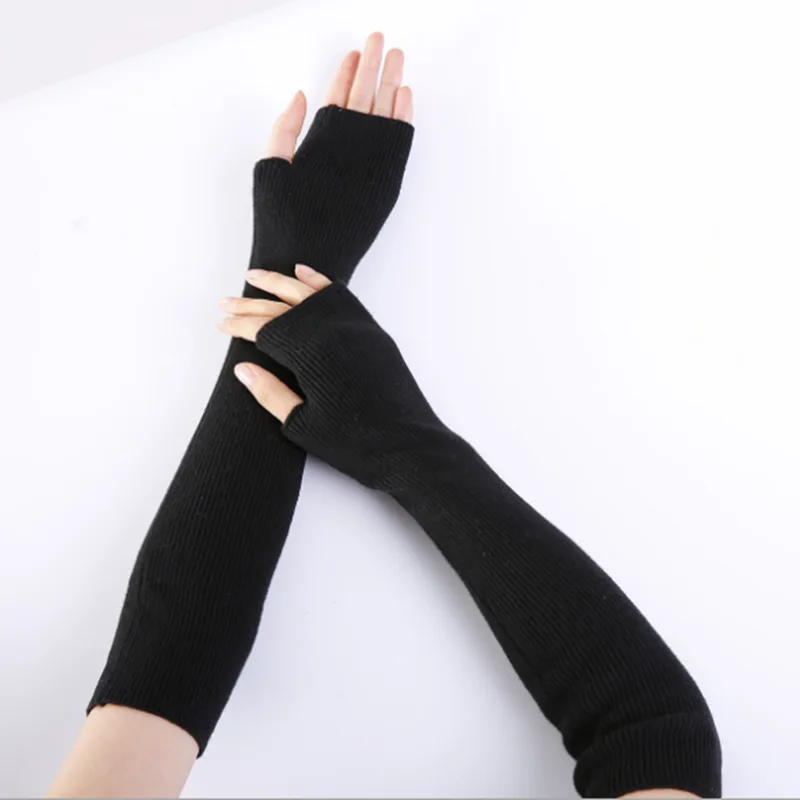 للجنسين الرجال السيدات أصابع ق - مراجعة Fingerless Glove Knit وسعره