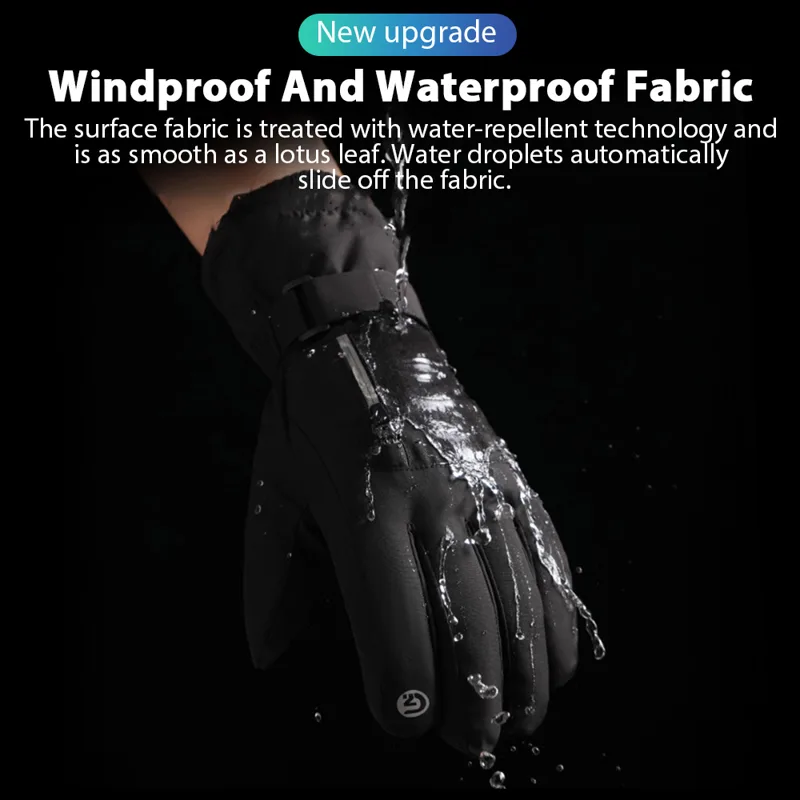الرجال الشتاء مقاوم للماء قفاز - مراجعة Ski Glove Waterproof وسعره