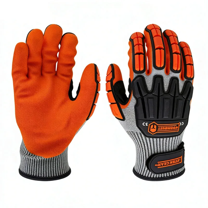 قفازات عمل NMSafety مضادة للاه - مراجعة Nitrile Mechanic Glove وسعره