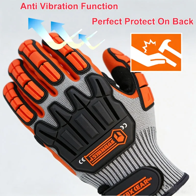 قفازات عمل NMSafety مضادة للاه - مراجعة Nitrile Mechanic Glove وسعره