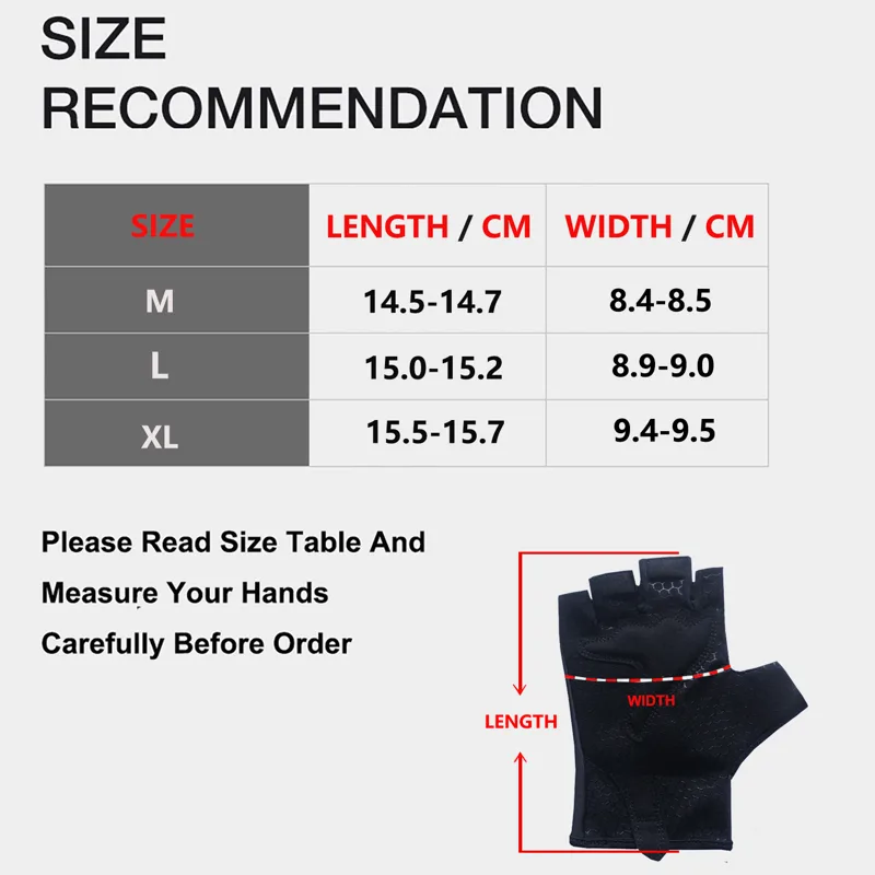 قفازات ركوب الدراجات لفريق الإ - مراجعة Workout Glove Gym وسعره