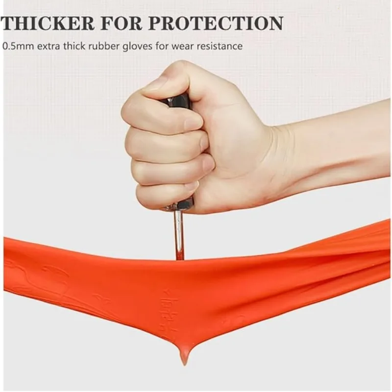 45 سنتيمتر اضافية طويلة قفازات - مراجعة Dish Glove Rubber وسعره