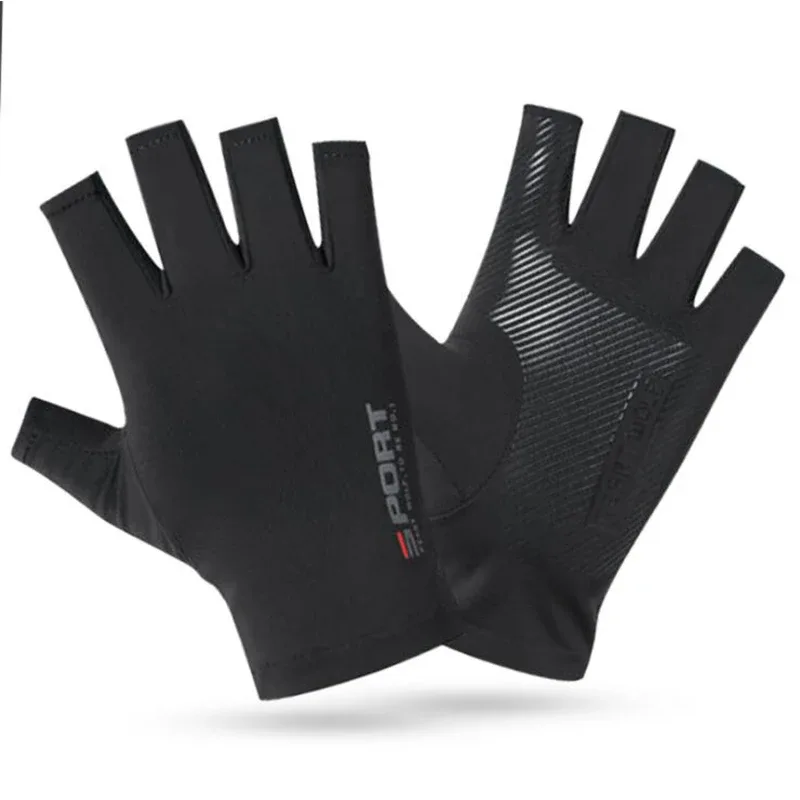 1 زوج نصف اصبع قفازات ركوب الد - مراجعة Cycling Glove Padded وسعره