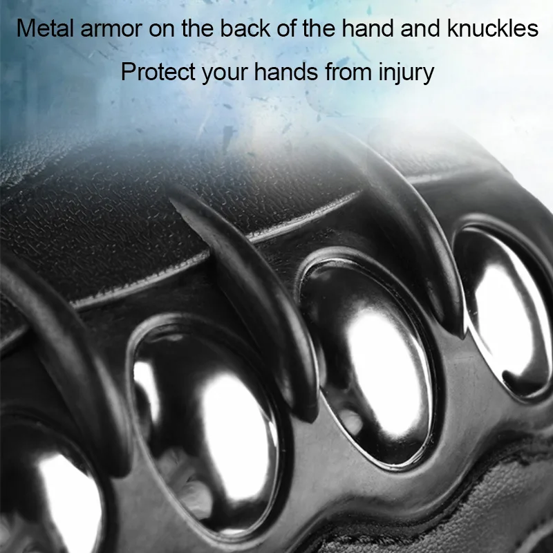قفازات دراجات نارية للرجال، قف - مراجعة Motorcycle Glove Knuckle وسعره
