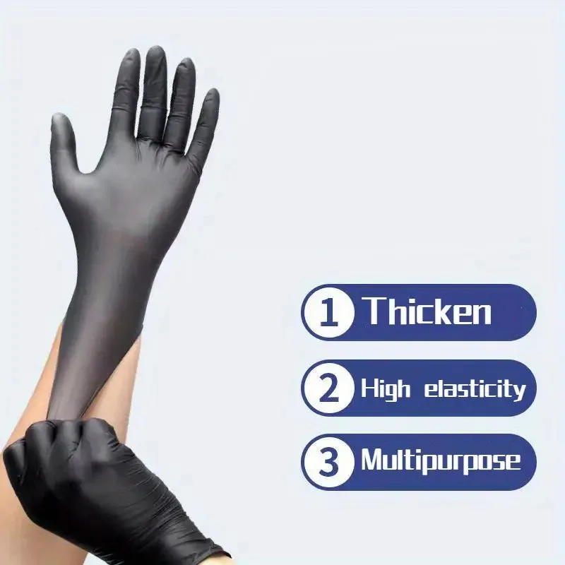 100/50/20 قطعة قفازات النتريل  - مراجعة Nitrile Mechanic Glove وسعره