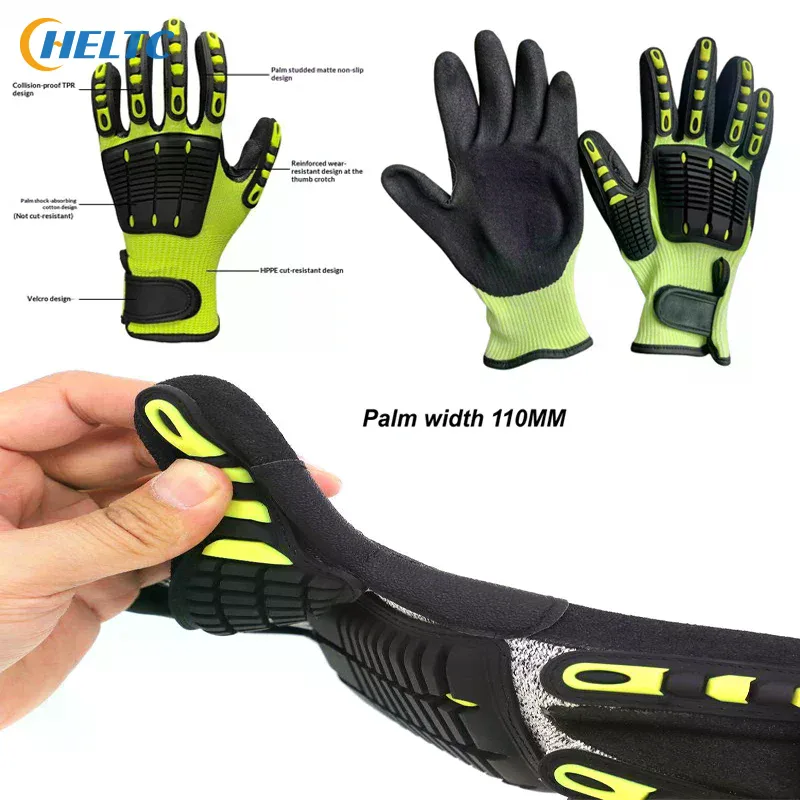 زوج واحد من قفازات العمل المقا - مراجعة Work Glove Impact وسعره