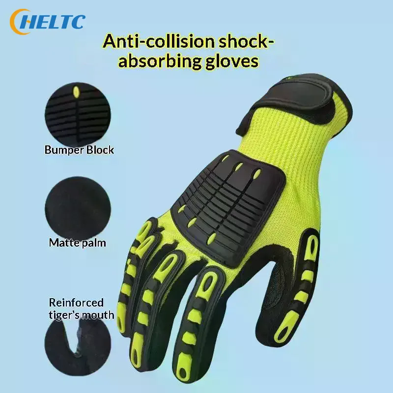 زوج واحد من قفازات العمل المقا - مراجعة Work Glove Impact وسعره