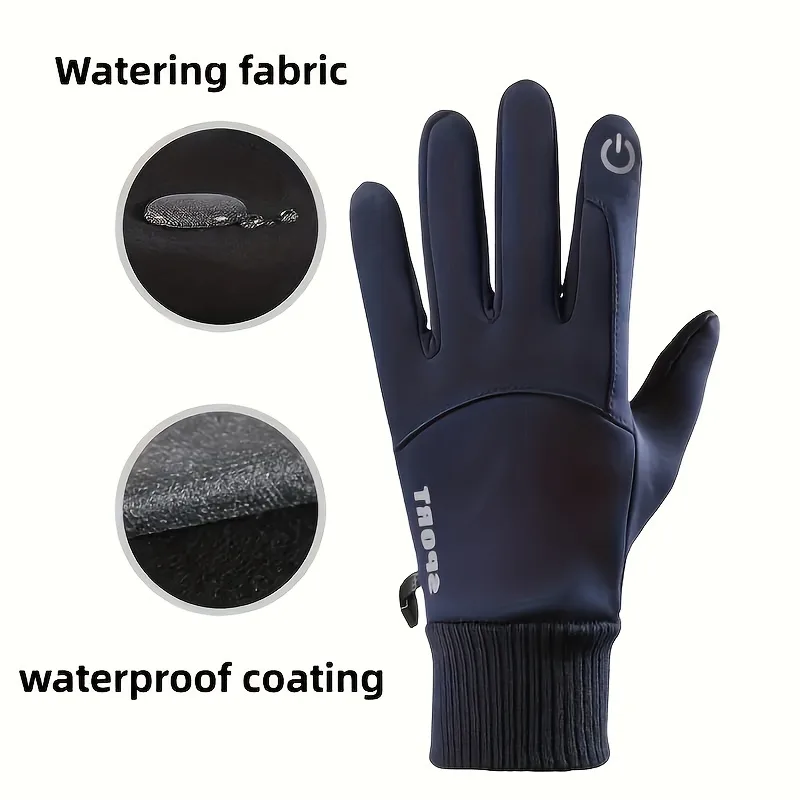 قفازات شتوية لركوب الدراجات مق - مراجعة Ski Glove Waterproof وسعره