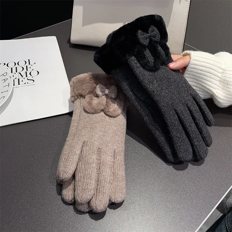 قفازات نسائية مبطنة بالصوف تعم - مراجعة Wool Glove Lined وسعره