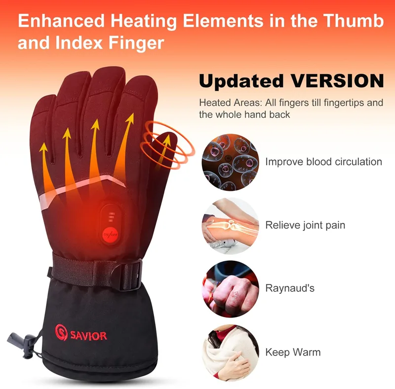 قفازات تزلج حرارية لأيل الثلج  - مراجعة Heat Resistant Glove وسعره