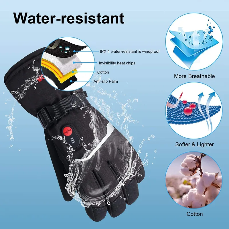قفازات تزلج حرارية لأيل الثلج  - مراجعة Heat Resistant Glove وسعره