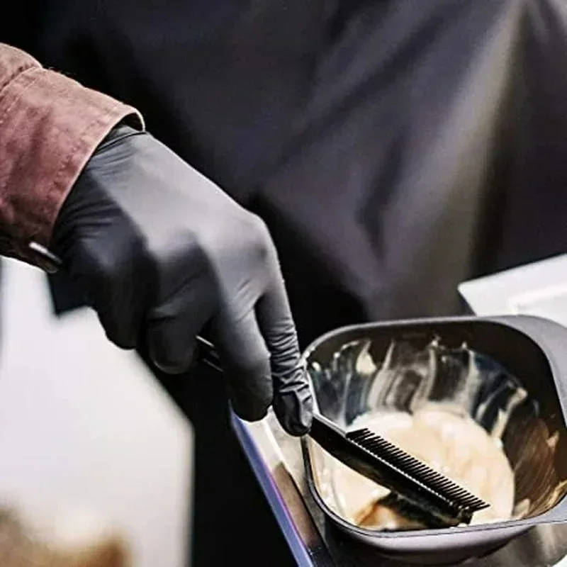 قفازات النتريل السوداء للاستخد - مراجعة Nitrile Mechanic Glove وسعره