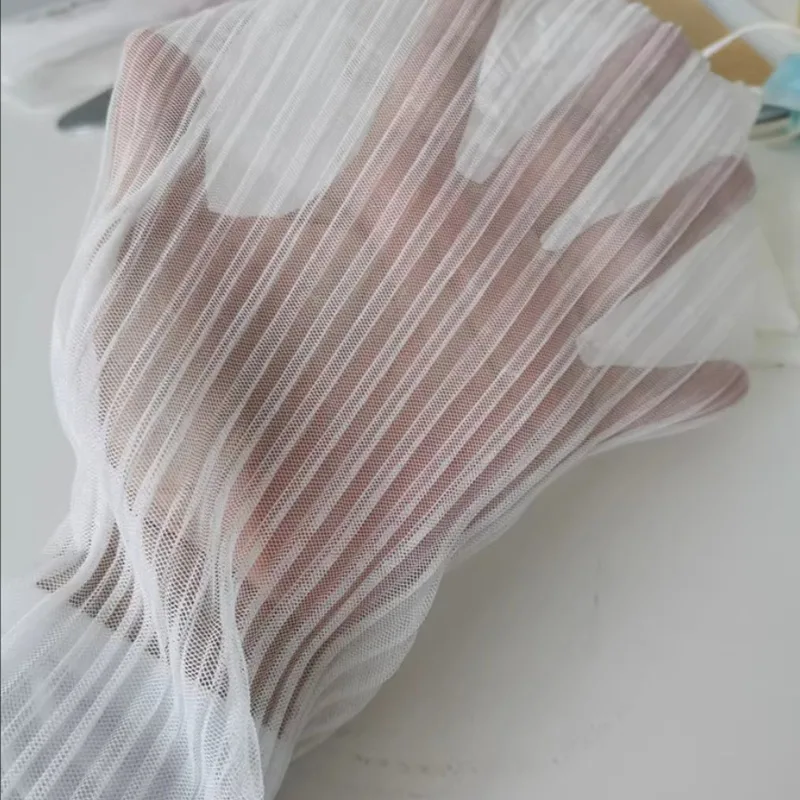 1 زوج الحرير الجليد طويلة الأك - مراجعة Fingerless Glove Knit وسعره