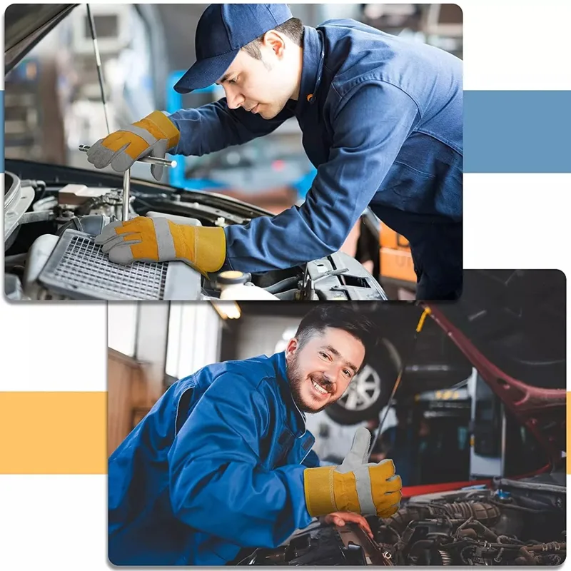 قفازات حدائق من جلد البقر مقاو - مراجعة Cut Resistant Glove وسعره