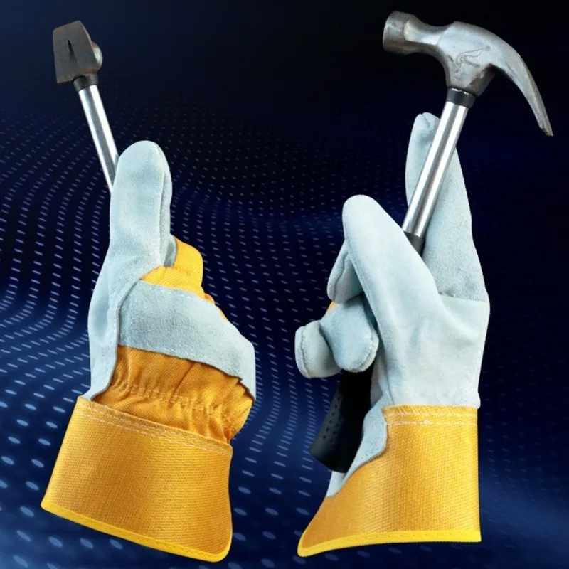 قفازات حدائق من جلد البقر مقاو - مراجعة Cut Resistant Glove وسعره