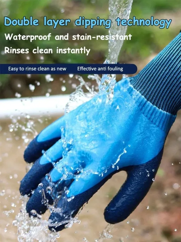 قفازات حدائق مقاومة للطعن والث - مراجعة Gardening Glove Waterproof وسعره