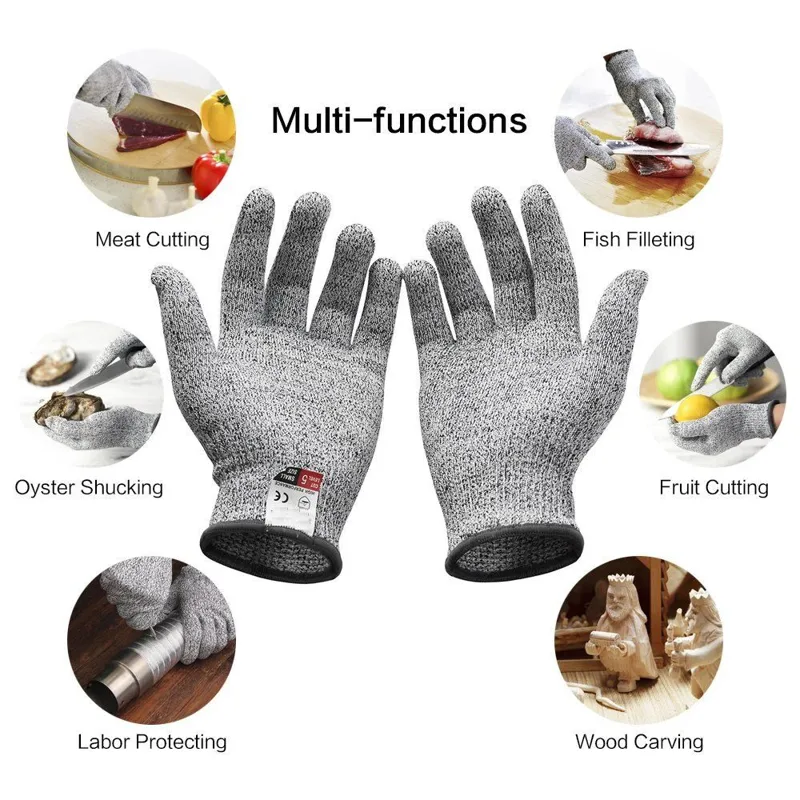 قفازات مضادة للقطع من المستوى  - مراجعة Cut Resistant Glove وسعره
