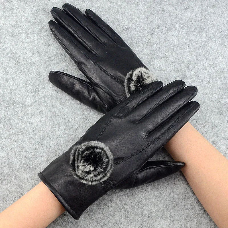 قفازات شتوية من الجلد الطبيعي  - مراجعة Wool Glove Lined وسعره