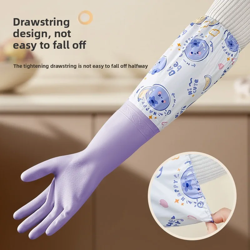قفازات شتوية دافئة مقاومة للما - مراجعة Dish Glove Rubber وسعره