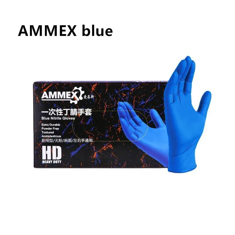 100% قفازات النتريل الأسود 100 - مراجعة Exam Glove Nitrile وسعره