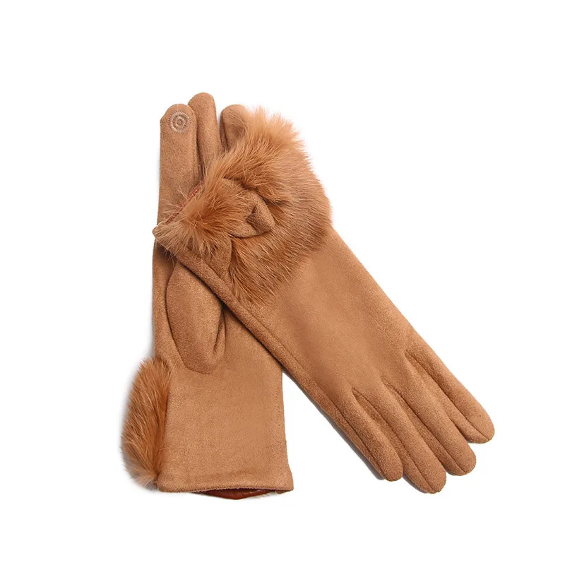 الشتاء الإناث جلد الغزال القوس - مراجعة Leather Driving Glove وسعره