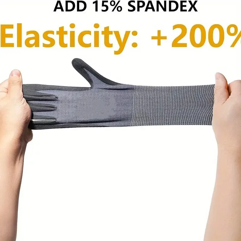 مايكرو رغوة قفازات العمل السلا - مراجعة Nitrile Mechanic Glove وسعره