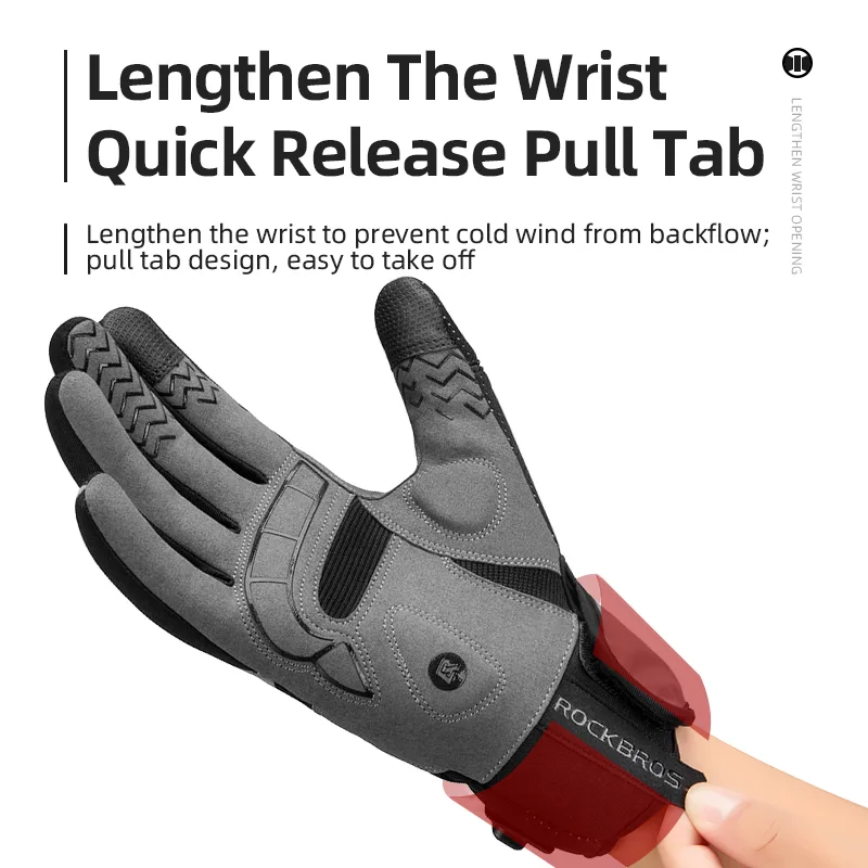 ROCKBROS قفاز الشتاء الساخن قف - مراجعة Heat Resistant Glove وسعره